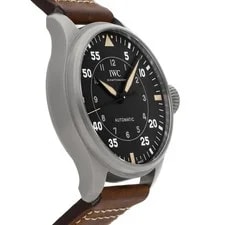 IWC Big Pilot's Spitfire Titanium Auto 43mm Strap Black IW3297-01 3