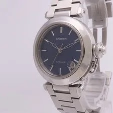 Cartier Pasha C Automatic W31014M7 Stainless Steel Navy 3