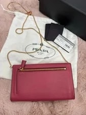 Prada Envelope Crossbody With Chain 3