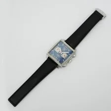 Tag Heuer Monaco CAW2111.FC6183 39mm Stainless Steel Blue #UW552 2