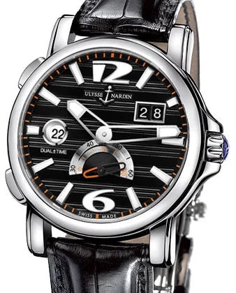 Worldofluxuryus — Ulysse Nardin Dual Time Stainless Steel Man's — Watch — resale