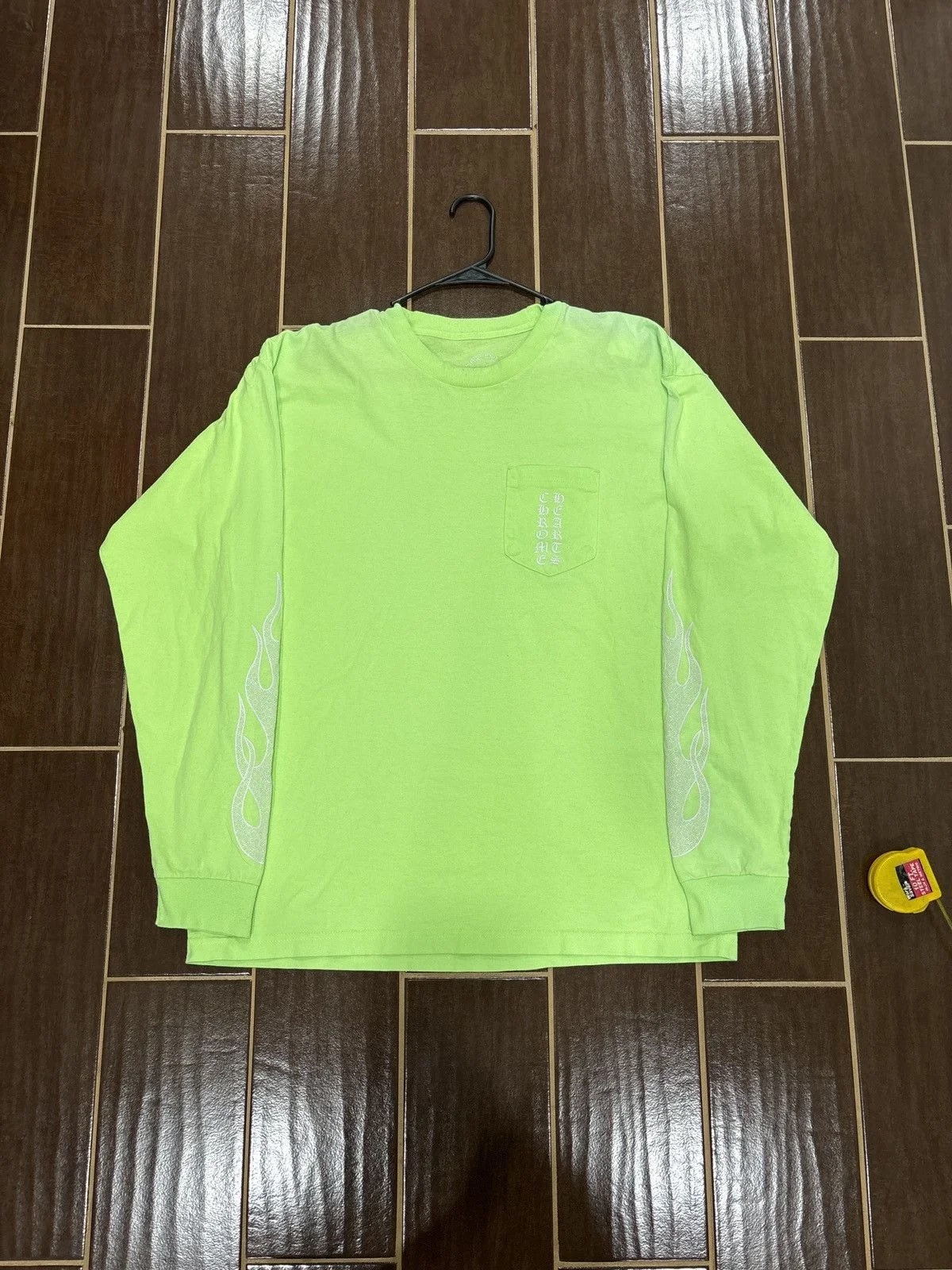 Chrome Hearts — Hearts Vertical Logo Longsleeve Tee — streetwear — resale
