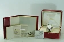 Cartier Pasha GMT Power Reserve W31037H3 2388 38mm Silver Dial 06/2002 10650 2
