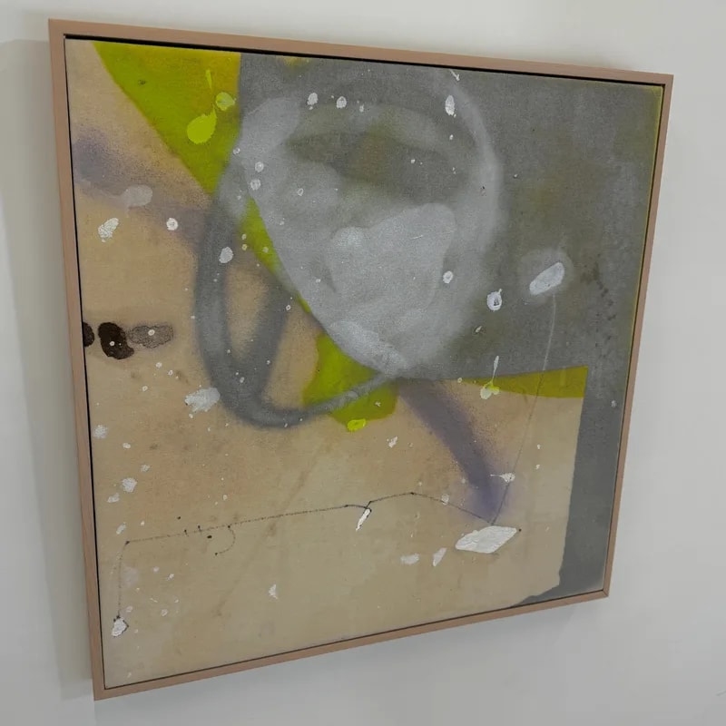 Framed Painting: Allison Caesar Mixed Media - Untitled 3