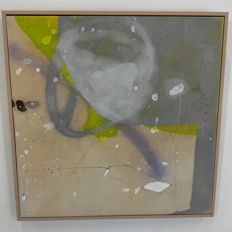 Framed Painting: Allison Caesar Mixed Media - Untitled 4