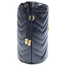 Gucci GG Marmont Quilted Mini Bucket Chain 3