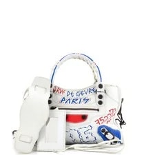 Balenciaga City Graffiti Classic Studs Bag Mini 2