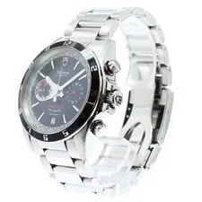 Tudor Heritage Chrono 20550N 42mm SS Black Dial Automatic #C12305 2