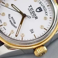 Tudor White Dial Gilding Scale Glamour M56003 Automatic 39mm Date 3