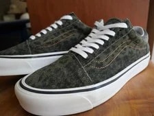 9.0US Vhtf Vans Discontinued Made in Anaheim/Old Skool Leopard Print 2