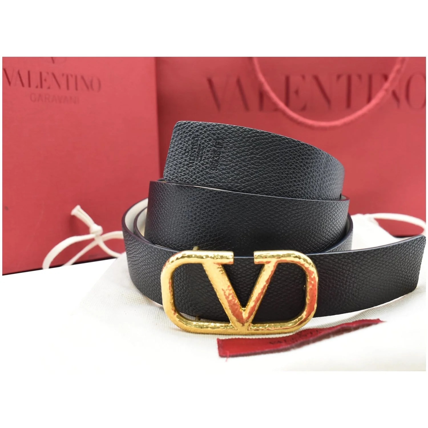 Valentino Garavani VLogo Reversible Belt 2
