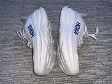 Hoka Bondi 9 Running 9 Regular Light WhiteGym Shoes Excellent 4