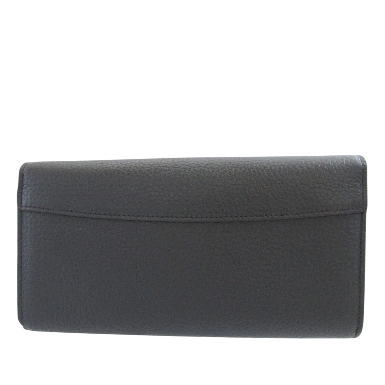 Taurillon Capucines Flower Long Wallet 2