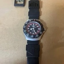 Tag Heuer WA1214 Formula 1 Quartz SS Analog 200 Meters From Japan 4