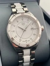 Box/Papers* Tag Heuer Formula 1 Diamond 32mm WBJ141AD White Ceramic 3