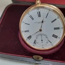 Full Set Pocket Patek Philippe Gondolo 56 Mm Yellow Gold Manual 22L 4