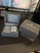 TAG Heuer Aquaracer Pro Solargraph WBP1113 Blue Dial 40mm + Box 3