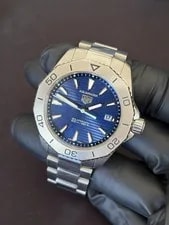 TAG Heuer Aquaracer Pro Solargraph WBP1113 Blue Dial 40mm + Box 4