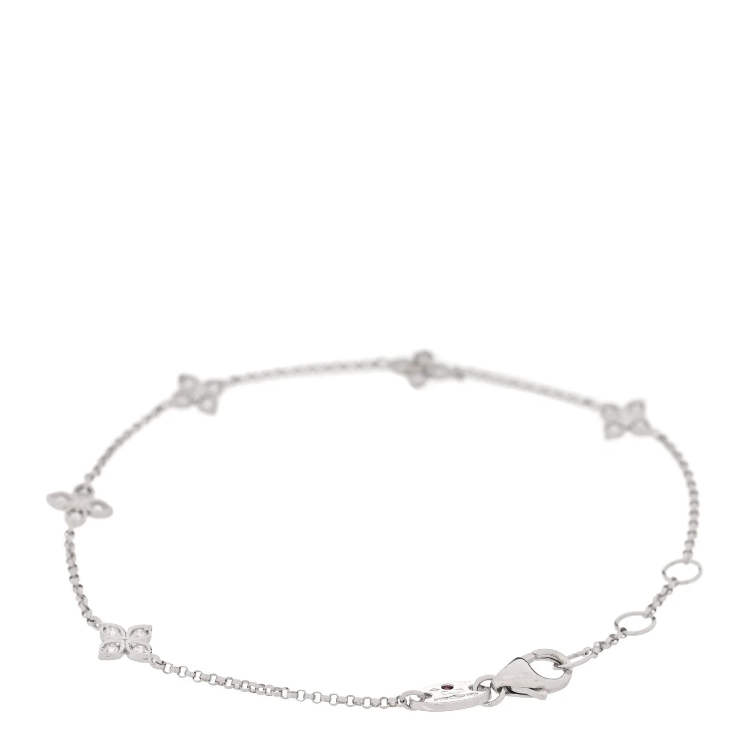 18K White Gold Verona By the Inch 2