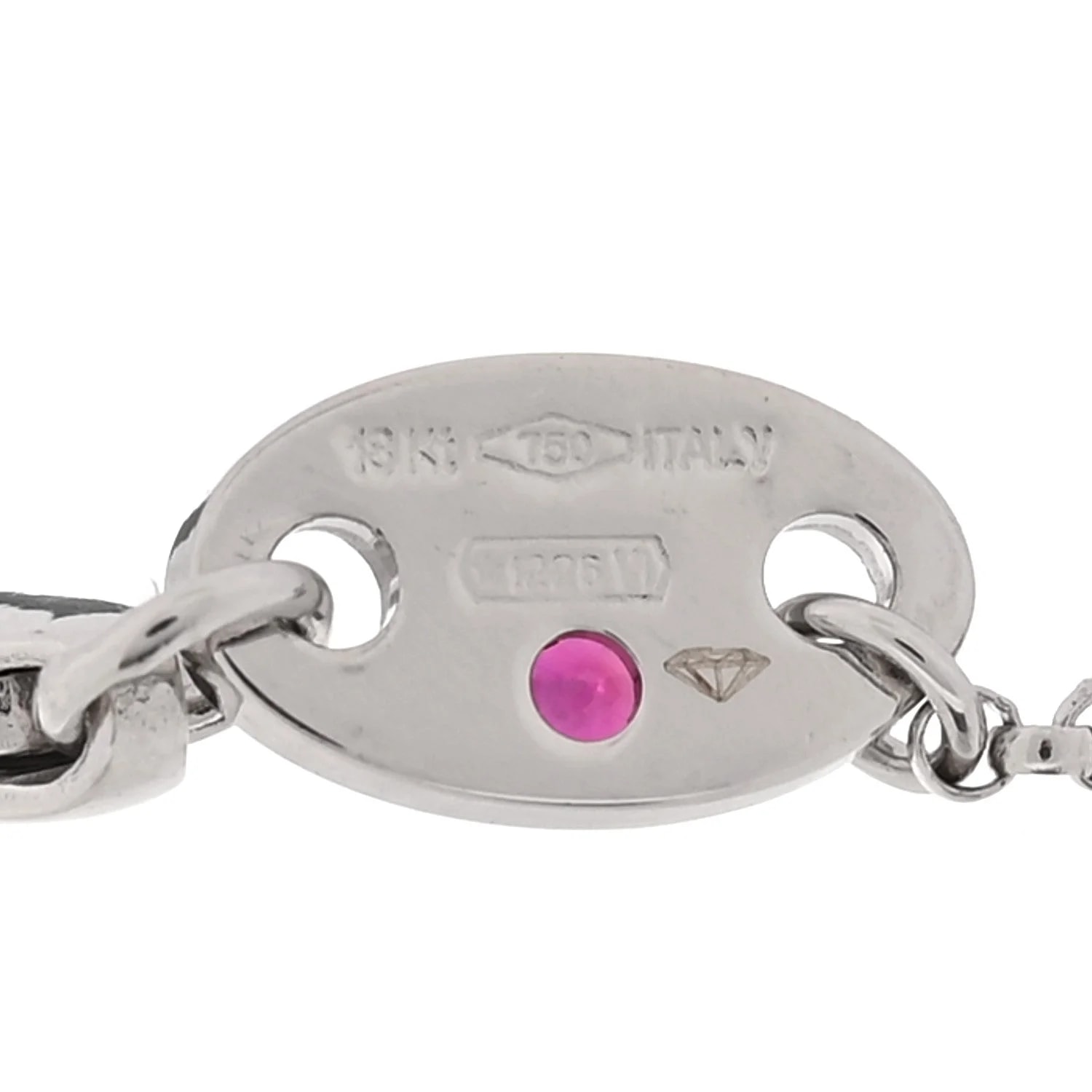 18K White Gold Verona By the Inch 4