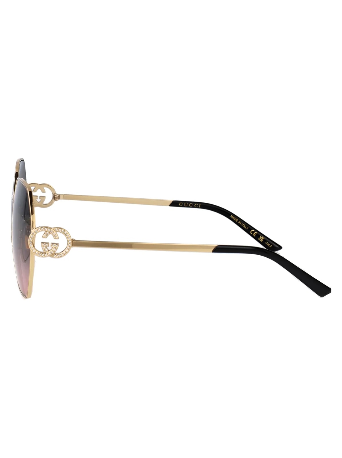 Gucci Gg2046s Sunglasses — Metal 3