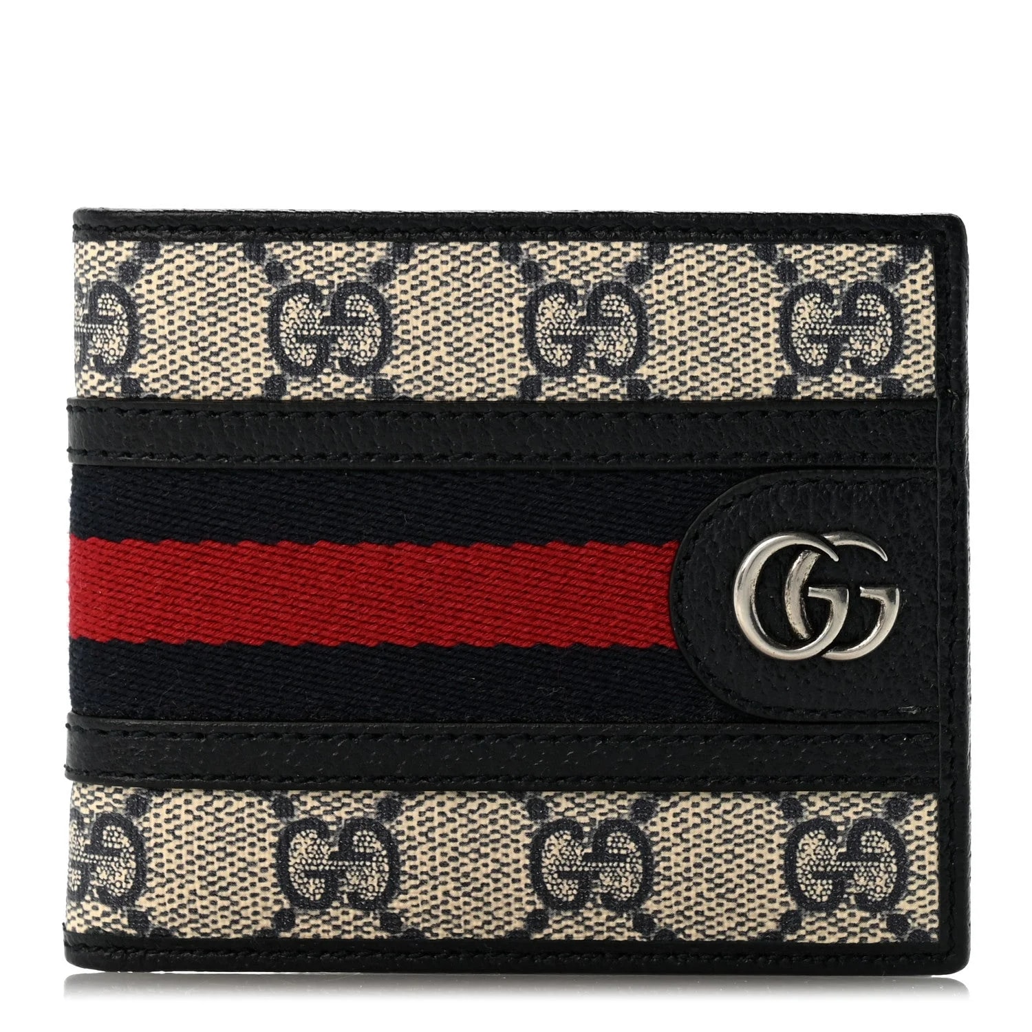 Gucci — Web Ophidia Bi-Fold Coin Wallet — Accessory — resale