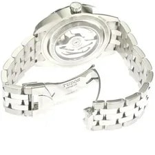 Tudor Glamour 57100 42mm SS Automatic Silver Dial Date Small Seconds #C212 3