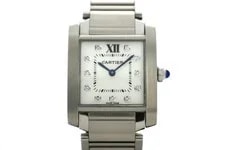 Cartier — Cartier Tank Française MM WE110007 Stainless Steel 20mm Silver Dial 2017 #DW1257 — Watch — resale