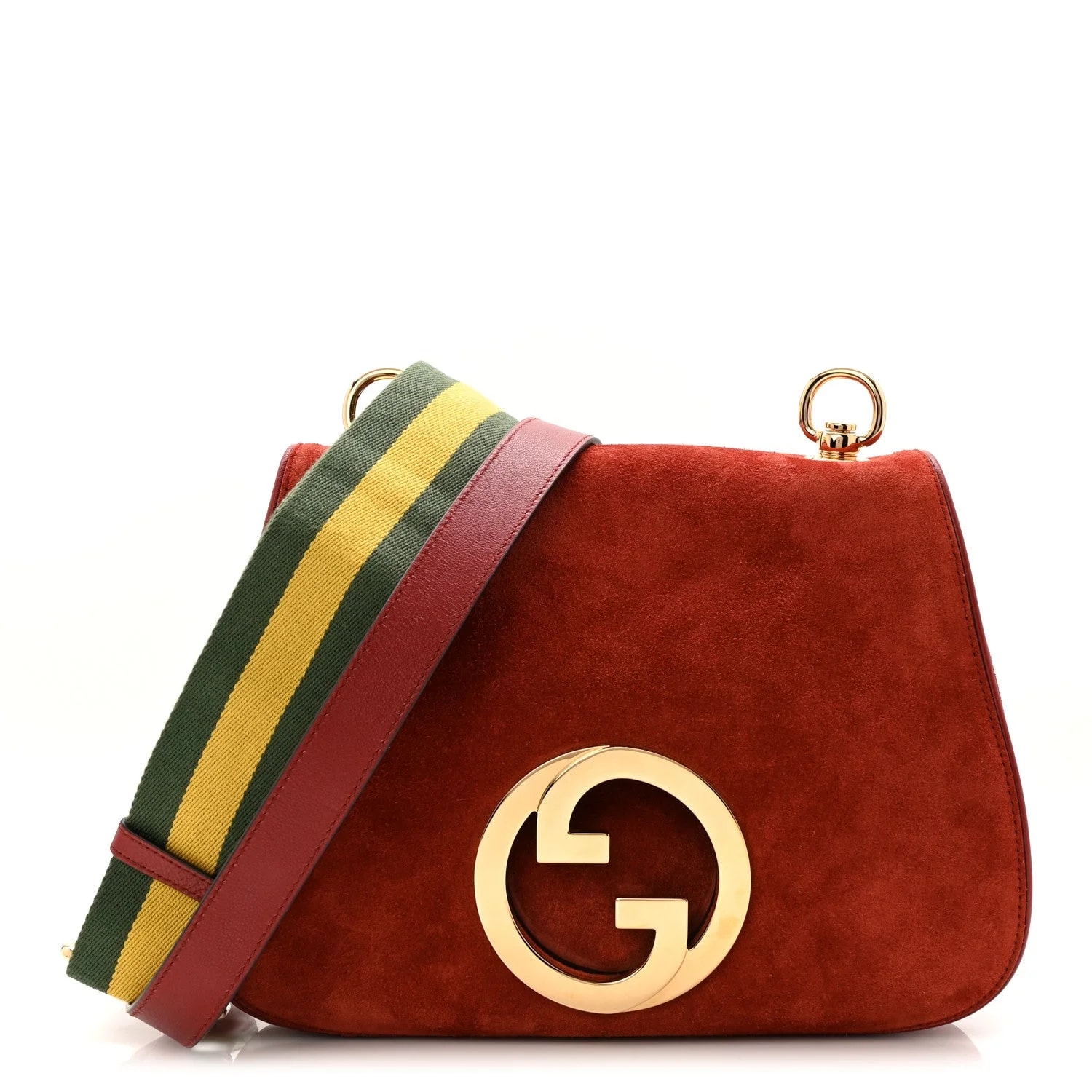 Gucci — Talco Roxy Web Medium Blondie Flap Blondie — Handbag — resale