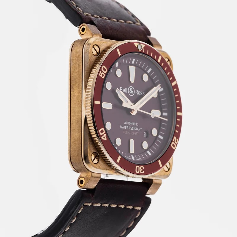 Bell &Amp; Ross BR03-92 Limited Edition Diver Red Bronze 4