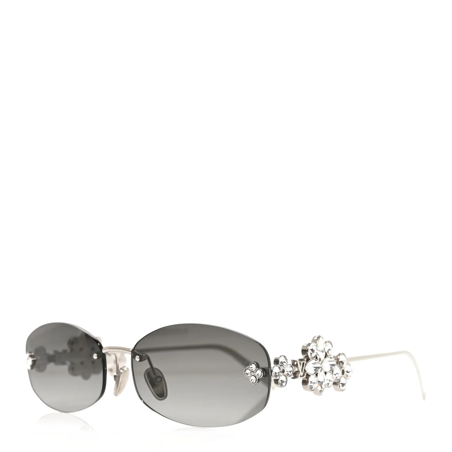 Louis Vuitton — Metal Oval Dazzling Sunglasses Z3186U — Accessory — resale