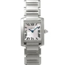 Cartier — Cartier Tank W51031Q3 ( 2384) 25mm Stainless Steel Silver #WW7219 — Watch — resale