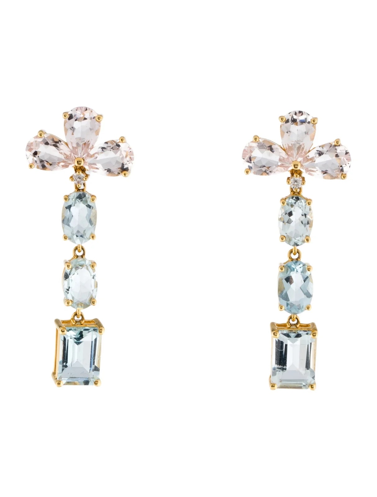 14K Morganite, & Drop — Jewelry — resale