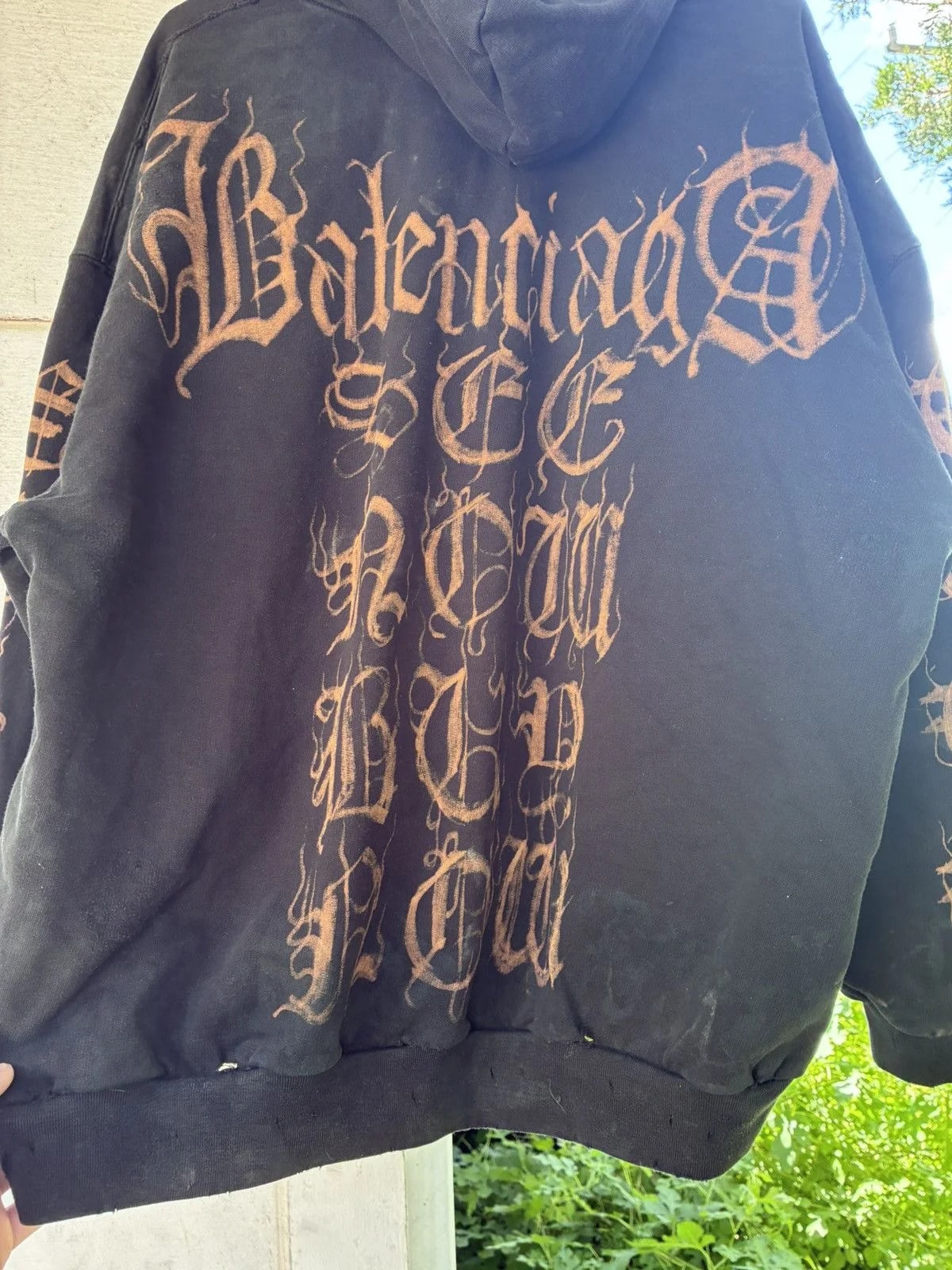 Balenciaga — Balenciaga Heavy Metal Mud Show Zip Jacket — streetwear — resale