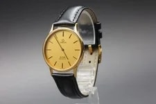 1984 Omega de Ville Cal.1365 191.0130 Quartz Push Crown Gold Dial 3