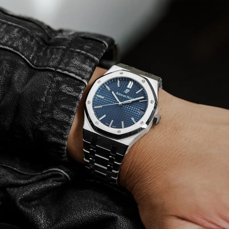 Royal Oak Selfwinding Ref. 15500ST Blue Dial in Stainless Steel 2