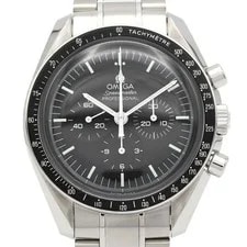 Omega — Omega Speedmaster Professional 3570.50 Black Stainless Steel Manual Wind — Watch — resale