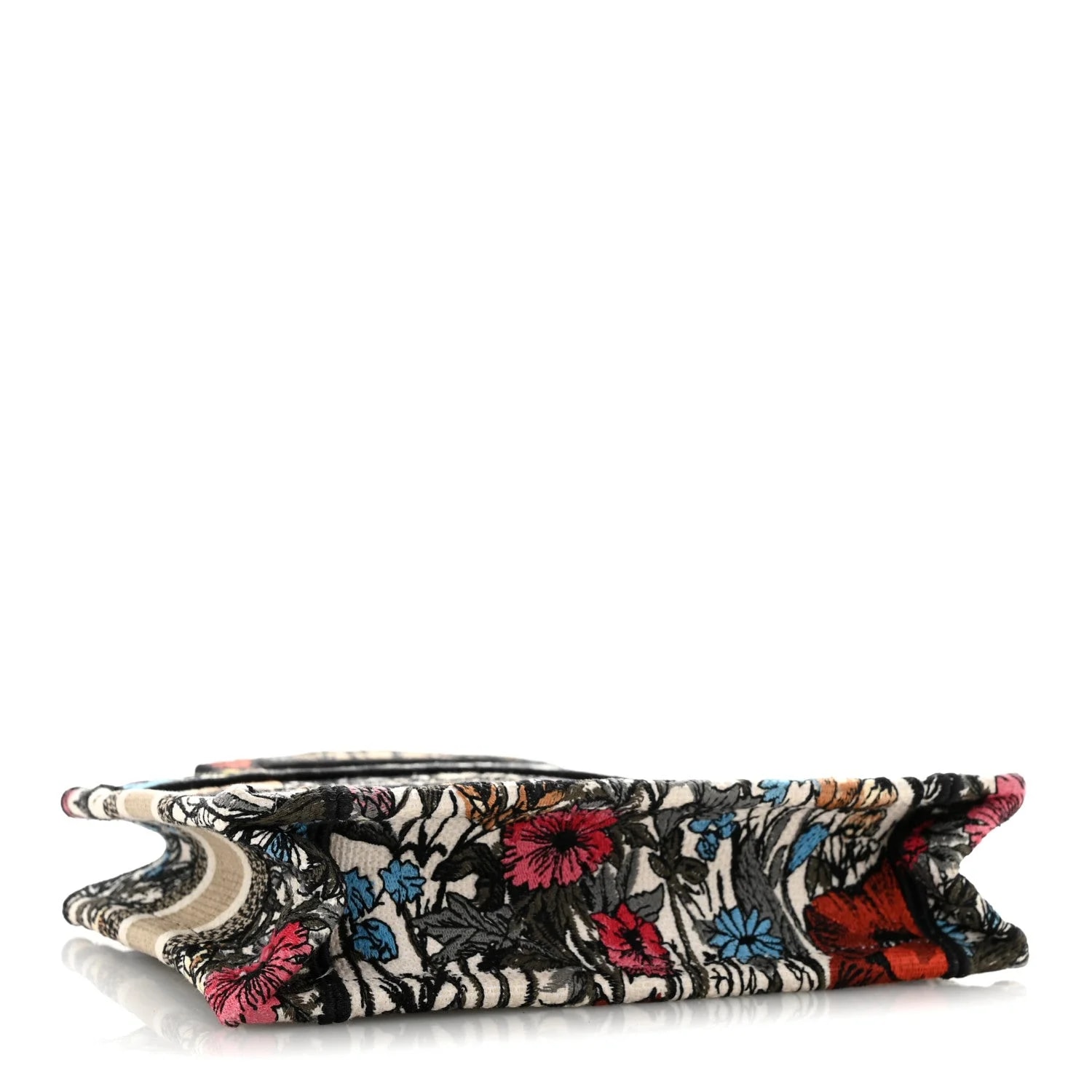 Embroidered Mille Fleurs Mini Book Tote 4