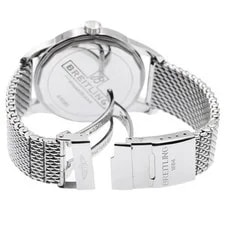 Breitling Transocean A10360 43mm SS Silver Dial Automatic Date #C6285 2