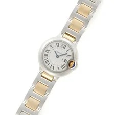 Cartier Ballon Bleu SM W69007Z3 Stainless Steel / K18Yellow Gold 28mm #DW2658 2
