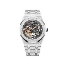 Audemars Piguet — Audemars Piguet Royal Oak 15407BC.GG.1224BC.01 Double Balance Wheel Frosted Gold — Watch — resale