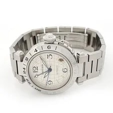 Cartier W31029M7 Pasha C Meridian GMT Automatic Stainless Steel 2