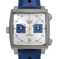 Tag Heuer — TAG Heuer Monaco Chronograph Racing Blue Limited Edition CAW218C.FC6548 #W1382 — Watch — resale