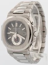 2011 Papers Patek Philippe Nautilus 40.5mm Black Steel Chronograph 5980/1A-001 B 3