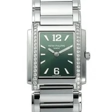 Patek Philippe — Patek Philippe Twenty4 4910/1200A-011 Quartz Olive Green — Watch — resale