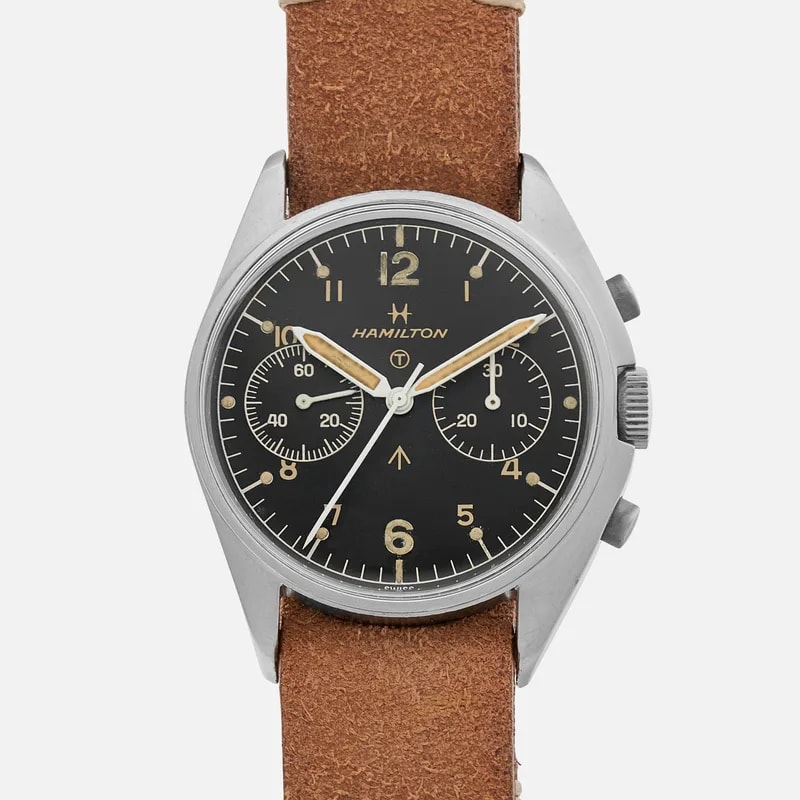 Hamilton — 1972 Hamilton Chronograph for the Royal Navy — Watch — resale