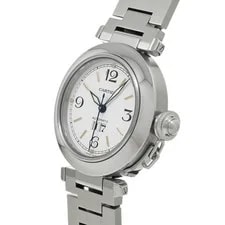 Cartier Pasha C Big Date W31044M7 White 739953 2
