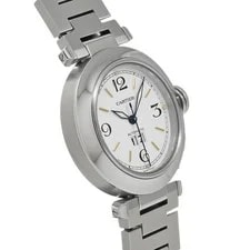 Cartier Pasha C Big Date W31044M7 White 739953 3