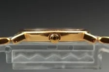 1993 [N ] Omega de Ville 795.0897.2 Cal.1459 Gold Quartz Japan 4