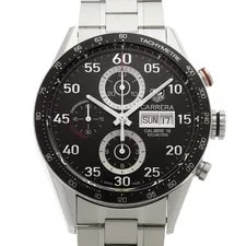 TAG Heuer — TAG Heuer Carrera Caliber 16 Chronograph Day-Date CV2A10.BA0796 Black ... — Watch — resale